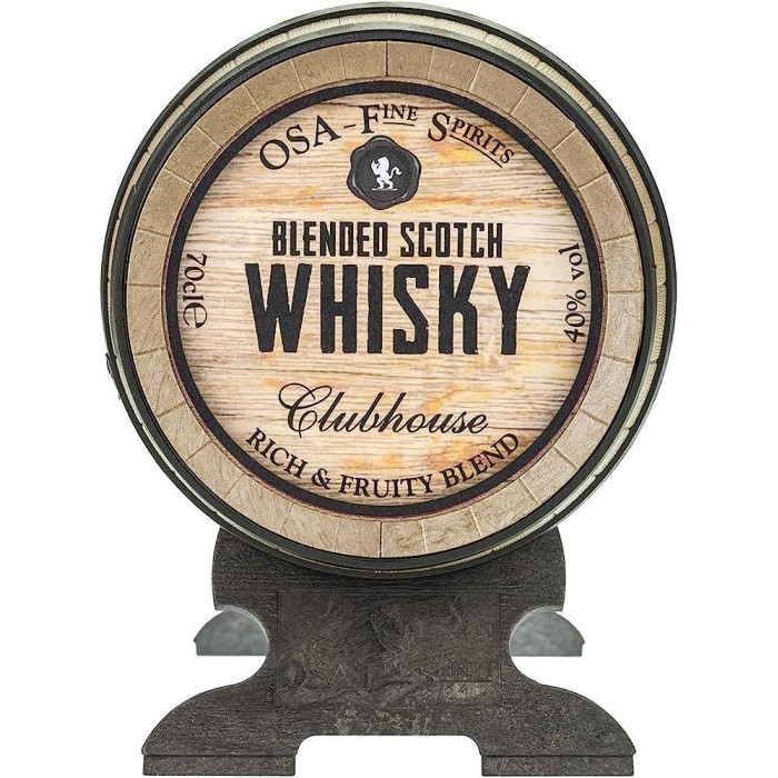 OLD ST. ANDREW WHISKY BARREL 0.7L