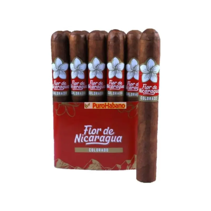 JDN Flor de Nicaragua Colorado Robusto Bundle 10