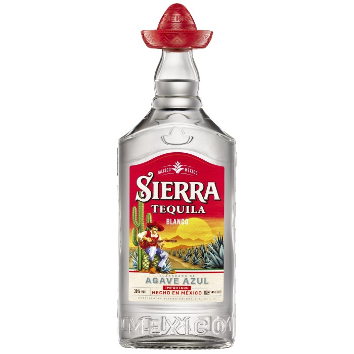 Sierra Tequila Blanco, 0.7L
