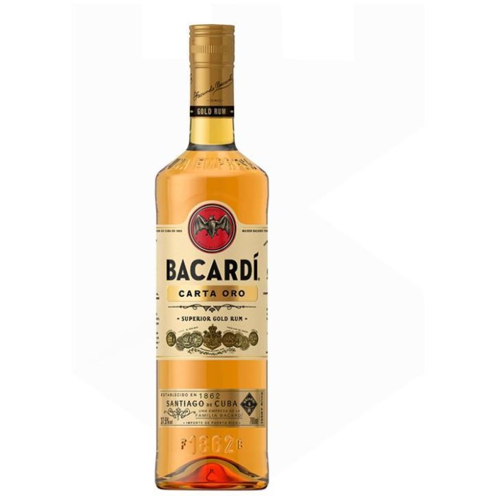 BACARDI CARTA ORO ROM 0.7L