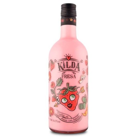 KILDA LICHIOR CREMA CAPSUNA CU TEQUILA 0.7L Pravalia cu Licori