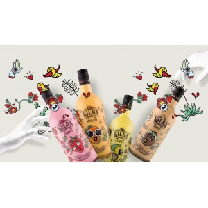 PACHET KILDA CREMA LICHIOR CAPSUNA-MANGO-LAMAIE-CAFEA CU TEQUILA 4 X 0.2L