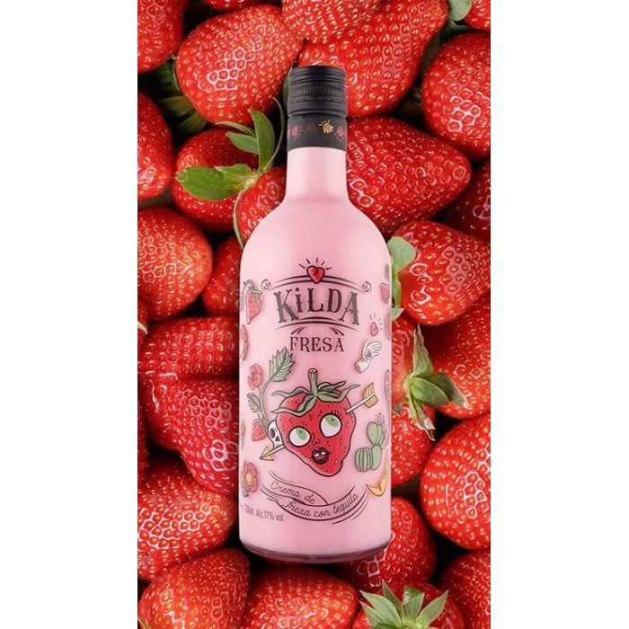 KILDA LICHIOR CREMA CAPSUNA CU TEQUILA 0.7L