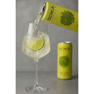 SOKA ELIXIR ELDERFLOWER TONIC 24 X 0.33L