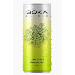 SOKA ELIXIR ELDERFLOWER TONIC 24 X 0.33L Pravalia cu Licori